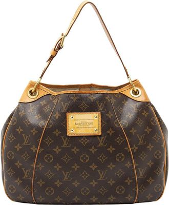 Louis Vuitton Brown Monogram Canvas Galliera Pm (Authentic Pre-Loved)