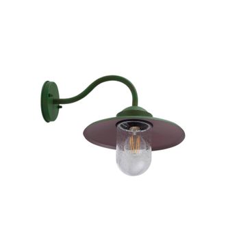 Lindby Lindby - L&aacute;mpara De Pared Exterior bilma En Verde Aluminio
