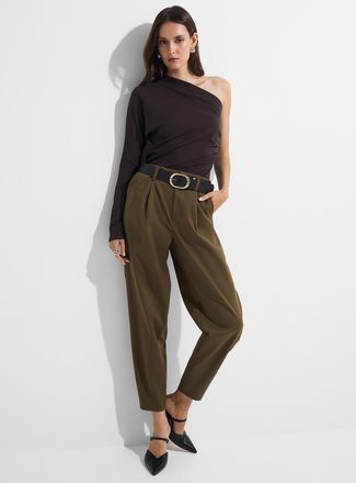 Icone Womens Belted barrel pant