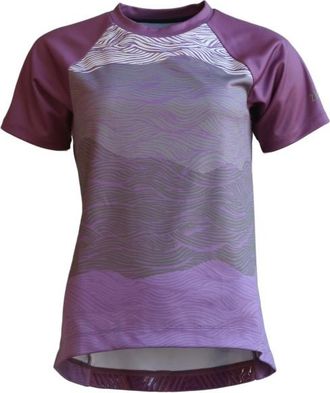 Zimtstern Braapz Shirt S/S Velotrikot f&uuml;r Damen | lila
