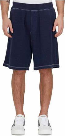 Dsquared2 Hombre, Pantalones cortos, Azul, Talla: M