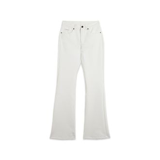 Freddy Pantaloni flare in similpelle con vita regular