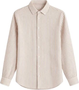 Barbour Marine Shirt - Dames - Overhemden - Beige - XS - Linnen - Overhemden