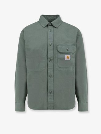 Carhartt Work in Progress Camicia in cotone con patch logo - CARHARTT WIP - gender_Man