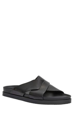 Bruno Magli Bologna Slide Sandal in Black at Nordstrom, Size 10.5
