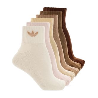 adidas Calcetines de media ca&ntilde;a - Underwear - Mujer - Multicolor - XS