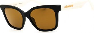 adidas OR0070 02G Matte Black/Brown Mirror