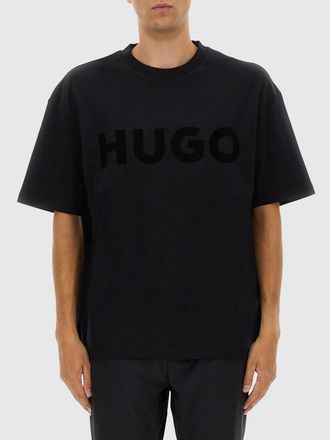 HUGO BOSS T-shirt in cotone con logo Hugo