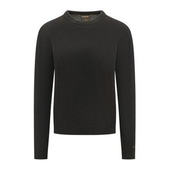 Woolrich Jersey de cuello redondo Gg 12 - Knitwear - Hombre - Negro - XL
