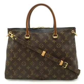 Louis Vuitton Pre-owned Monogram Schoudertas - Dames - Pre-owned - Bruin - Maat: ONE Size Leer