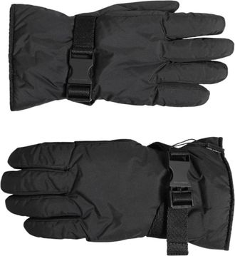 Dolce & Gabbana Winddichte Ski Winter Warme Antislip Handschoenen - Heren - Handschoenen - Zwart - ONE Size - Accessoires