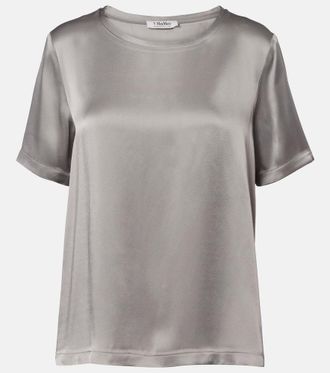 Max Mara Satin T-shirt