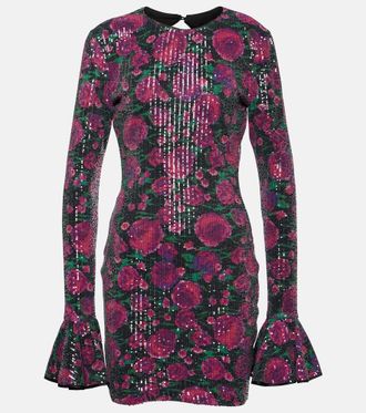 Rotate Miniabito con paillettes