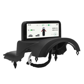 OEM Un Veloc&iacute;metro Lcd Hud De 4,6 Pulgadas Para El Tesla Model 3 Y, Con Una Resoluci&oacute;n De 960x320 Y Un Dise&ntilde;o De Doble Interfaz