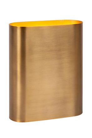 Lucide L&aacute;mpara de pared de metal 2xE14, oro mate / lat&oacute;n