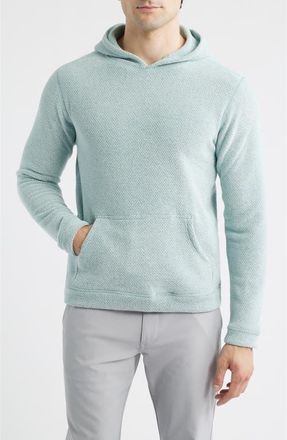 Swannies Dwayne Boucl&eacute; Hoodie in Surf at Nordstrom, Size Xx-Large