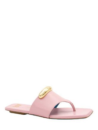 Valentina Rangoni Circe Thong Flat Sandal in Pale Pink at Nordstrom, Size 7.5