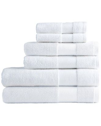 Lacoste Sport Stripe Cotton 6Pc Luxury Towel Set
