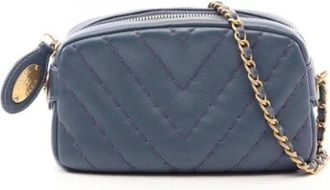 Chanel Borsa a tracolla vintage Pre-owned - - Pre-owned - Donna - Blu - ONE SIZE