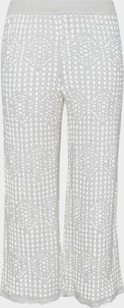 La Blanca Waverly Crochet Cropped Pants