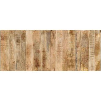 vidaXL Cabecero De Cama 200 Cm Madera Maciza De Mango Rugoso Vidaxl