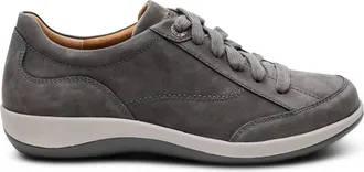 Aetrex Womens Dahlia Lace Up Oxford Shoes In Charcoal