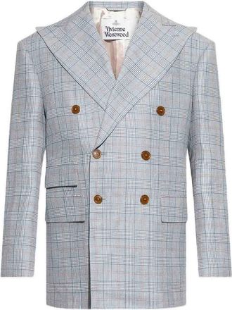 Vivienne Westwood Double -breasted Blazer Niesen paintings