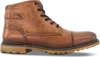 Bugatti Schoenen, Heren, Bruin, 44 EU, Leer, Lace-up Boots
