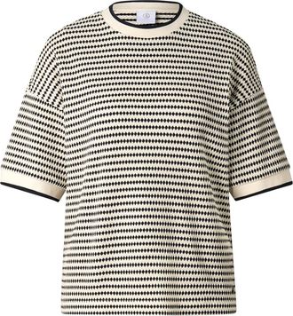 Bogner Sophie sweatshirt for women - Black/Off-White - 34