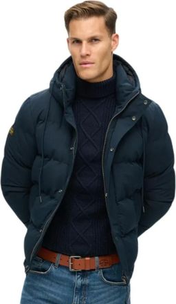 Superdry Uomo, Giacche, Blu, 2Xl, new