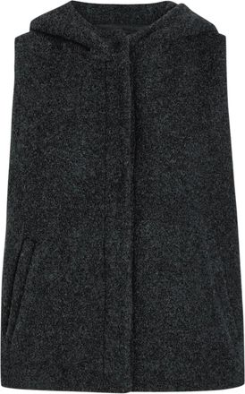 Eileen Fisher Gilet con cappuccio - Grigio