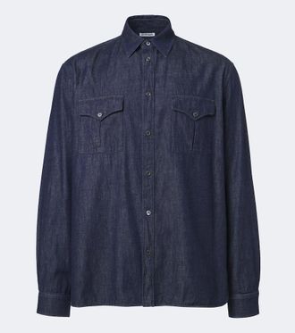 Jil Sander Cotton chambray shirt