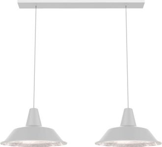 Lumicom Duna L&aacute;mpara De Techo Lineal Blanco Hoja