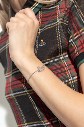 Vivienne Westwood Brass Bracelet, Womens, Silver