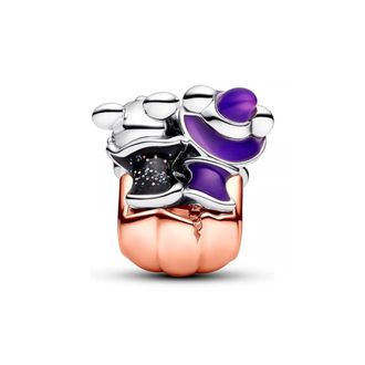 Pandora Disney Mickey Mouse & Minnie Mouse Halloween Pumpkin Charm