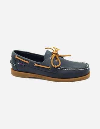 Sebago Mens PORTLAND CRAZY HORSE 70015H0 MENS BOAT SHOE - Navy - Size: 10.5/R