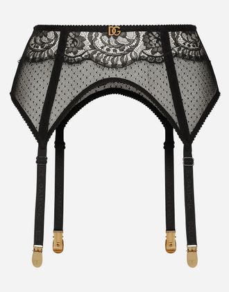 Dolce & Gabbana Reggicalze - Woman Socks And Tights Black 1