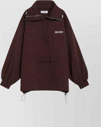 The Attico cotton sweatshirt logo 251wcb00091jjf007a r attic 204