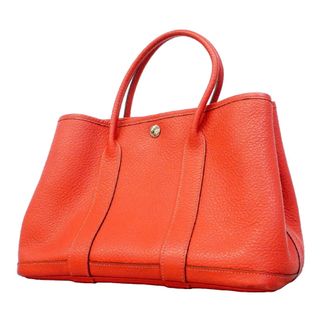 Herm&egrave;s Red Color Negonda Leather Tote Bag (Pre-Owned)