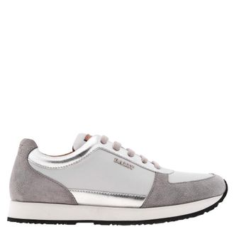 Bally Athyna Calf Suede Low-Top Sneakers, Brand Size 36 ( US Size 5.5 )