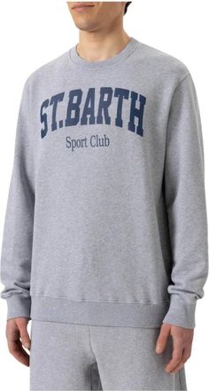 MC2 Saint Barth Cotton Sweatshirt with St. Barth Print