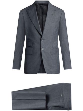 Tom Ford Pak met enkele rij knopen - Grijs
