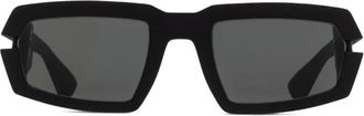 Mykita Incheon zonnebril met vierkant montuur - Zwart