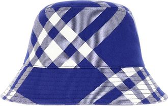 Burberry Stijlvolle Hoeden Collectie - unisex - Hoeden - Blauw - S - Katoen - Accessoires