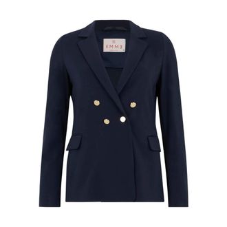 Marella Blazers, female, Blue, Size: XL Blazer