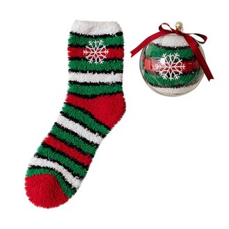 Generic Fluffy Christmas Socks Christmas Fuzzy Socks For Women Girls Gifts Cute Fun Cozy Winter Warm Slipper Xmas Holiday Socks Novelty Gifts For Women