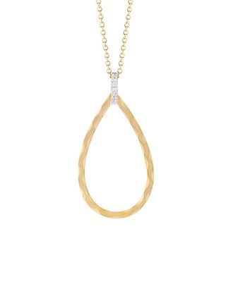 I.Reiss Company 14K 0.06 Ct. Tw. Diamond Pendant Necklace