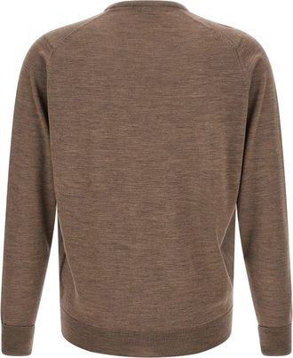 John Smedley Marcus Sweater - Mushroom