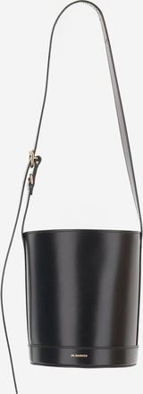 Jil Sander Beuteltasche aus Leder