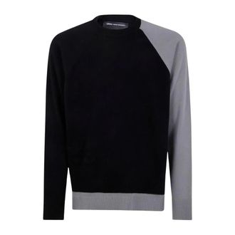 Yohji Yamamoto Heren, Truien, Zwart, Maat: S Viscose